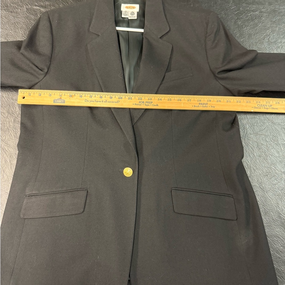 Talbots Classic Black Wool Jacket - image 5